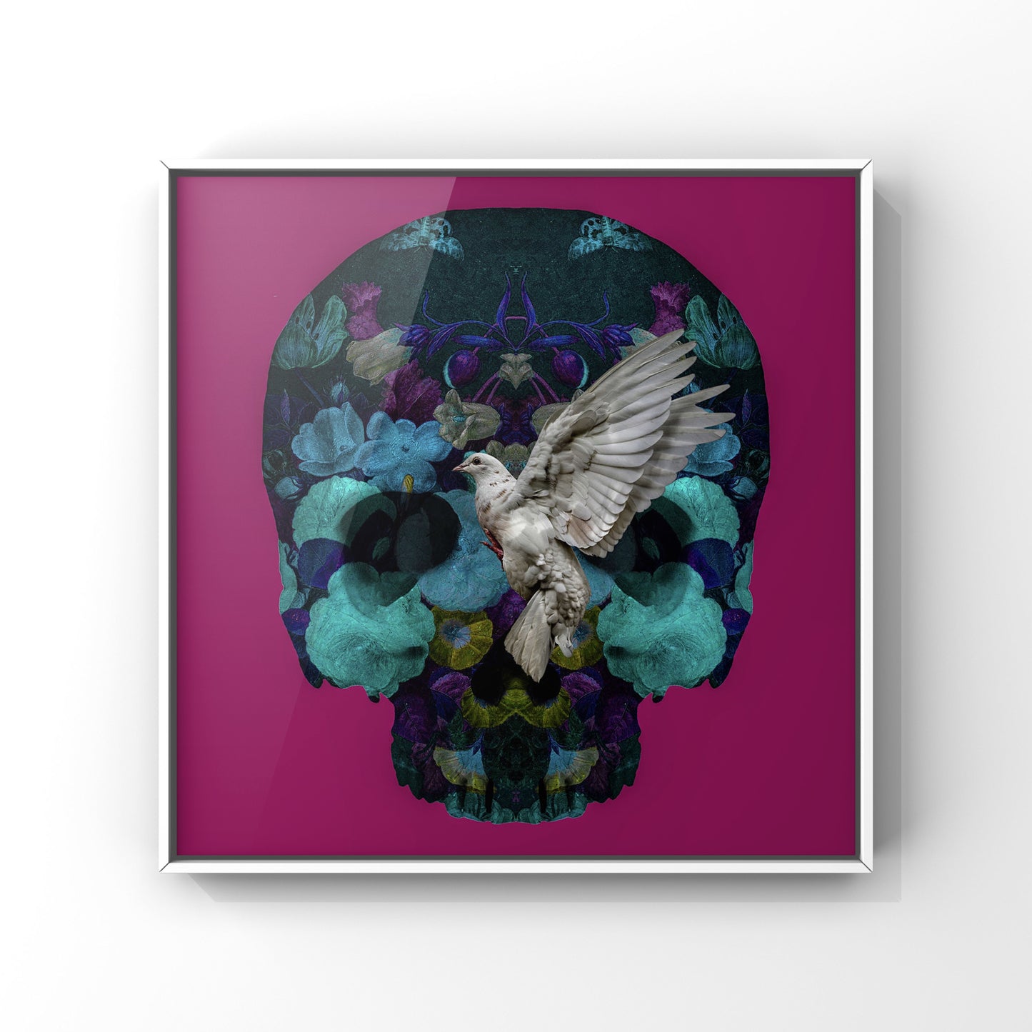 Hyacinth - Skull and Doves - Art