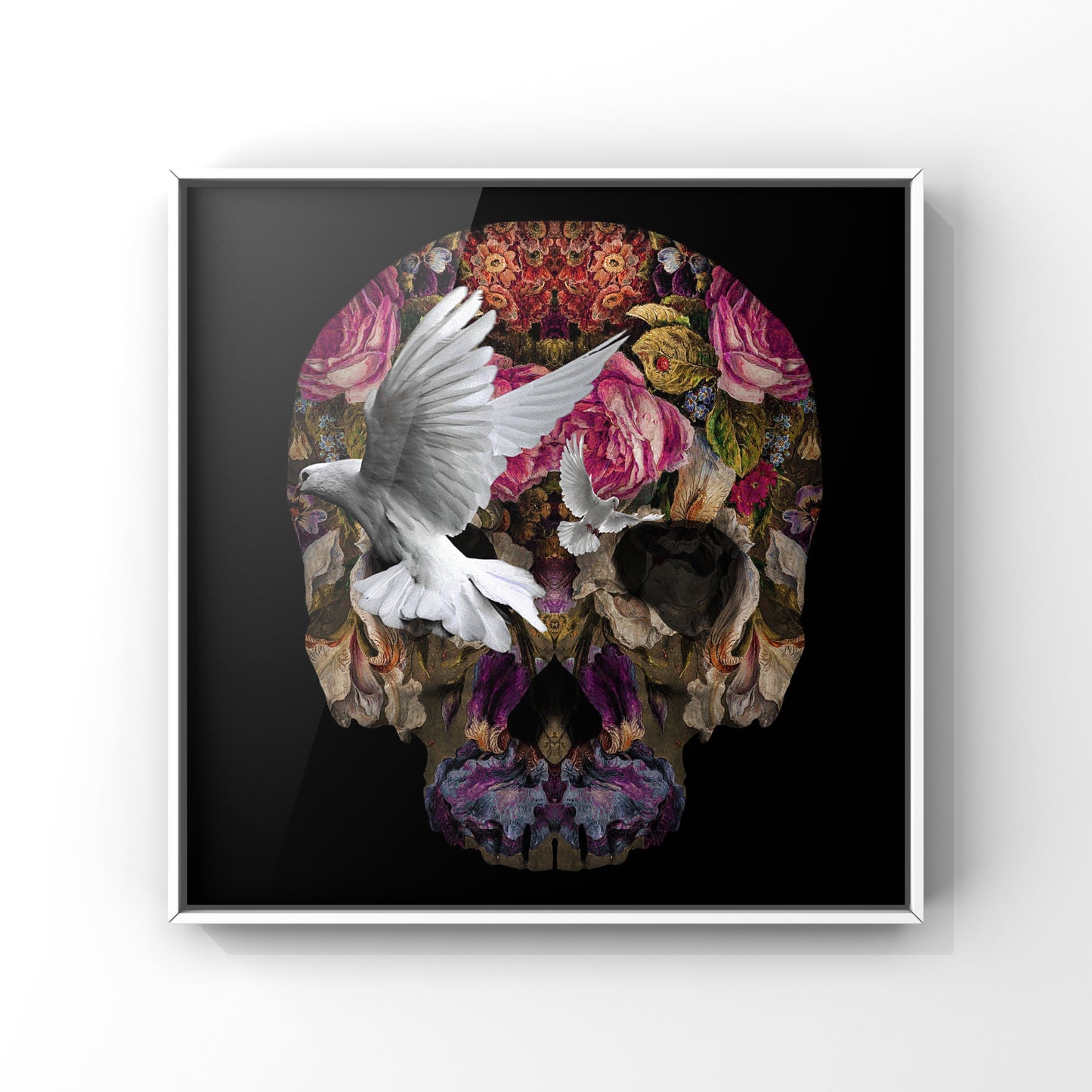TOIVOA - Skull and Doves - Art